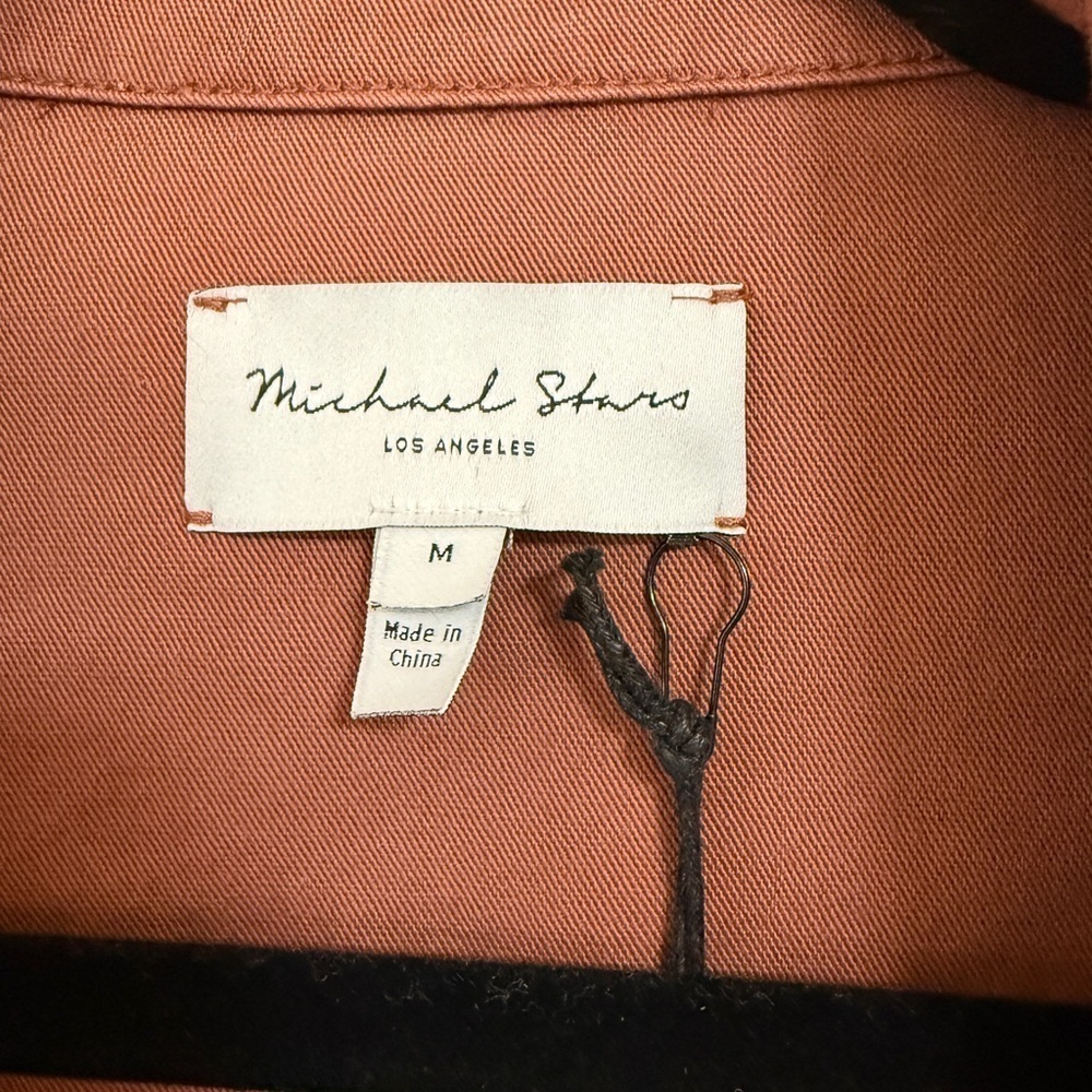 Michael Stars Terracotta Utility Jacket - Picture 6 of 8